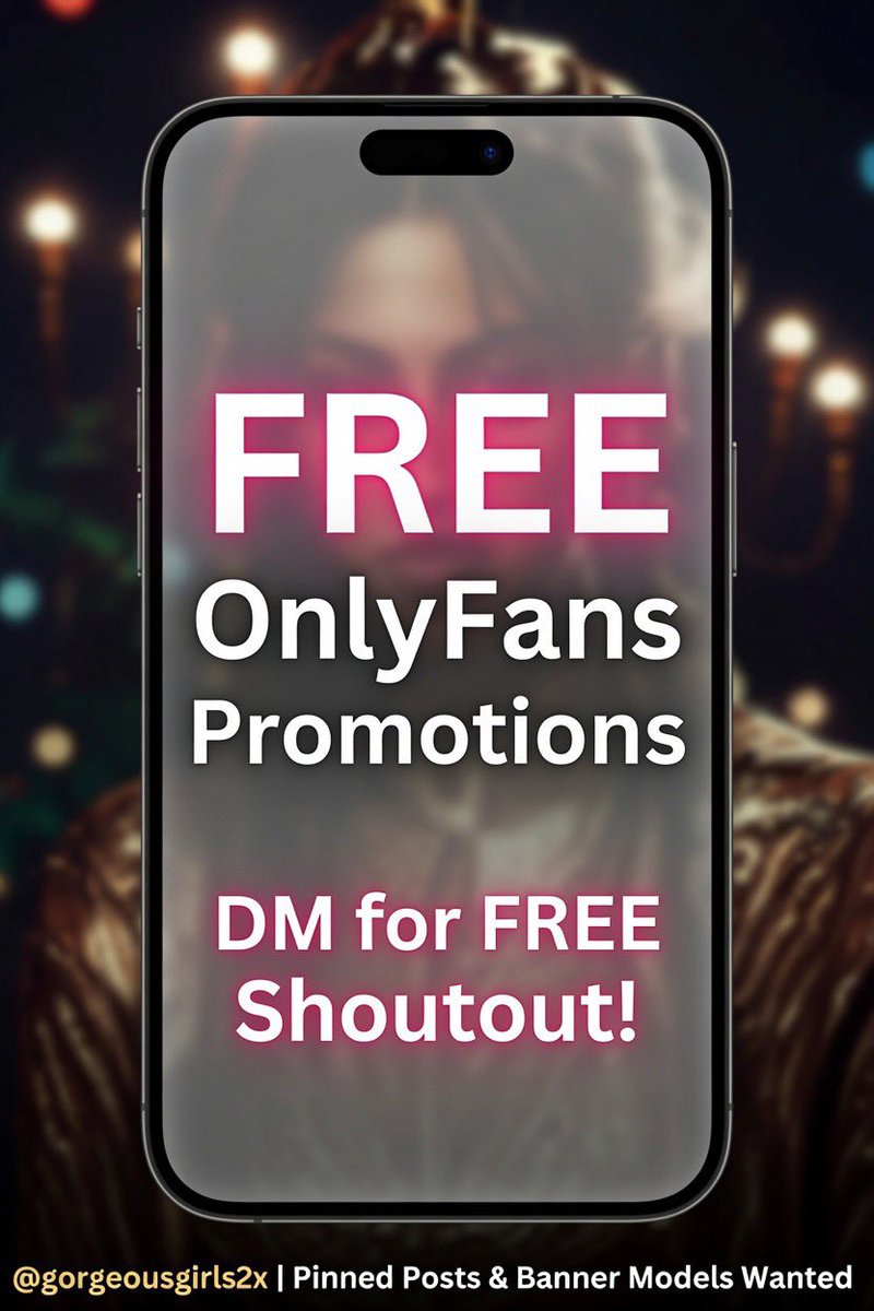 gorgeousgirls2x's tweet photo. 🖤🤍 FREE OnlyFans Promotions! 🤍🖤
DM me for your FREE shoutout 🔥
Pinned posts & banner models wanted ✨
@gorgeousgirls2x
#OnlyFansPromo #FreePromo #OFPromotion #OnlyFansShoutout #FreeShoutout https://t.co/QiGPFTeDn8