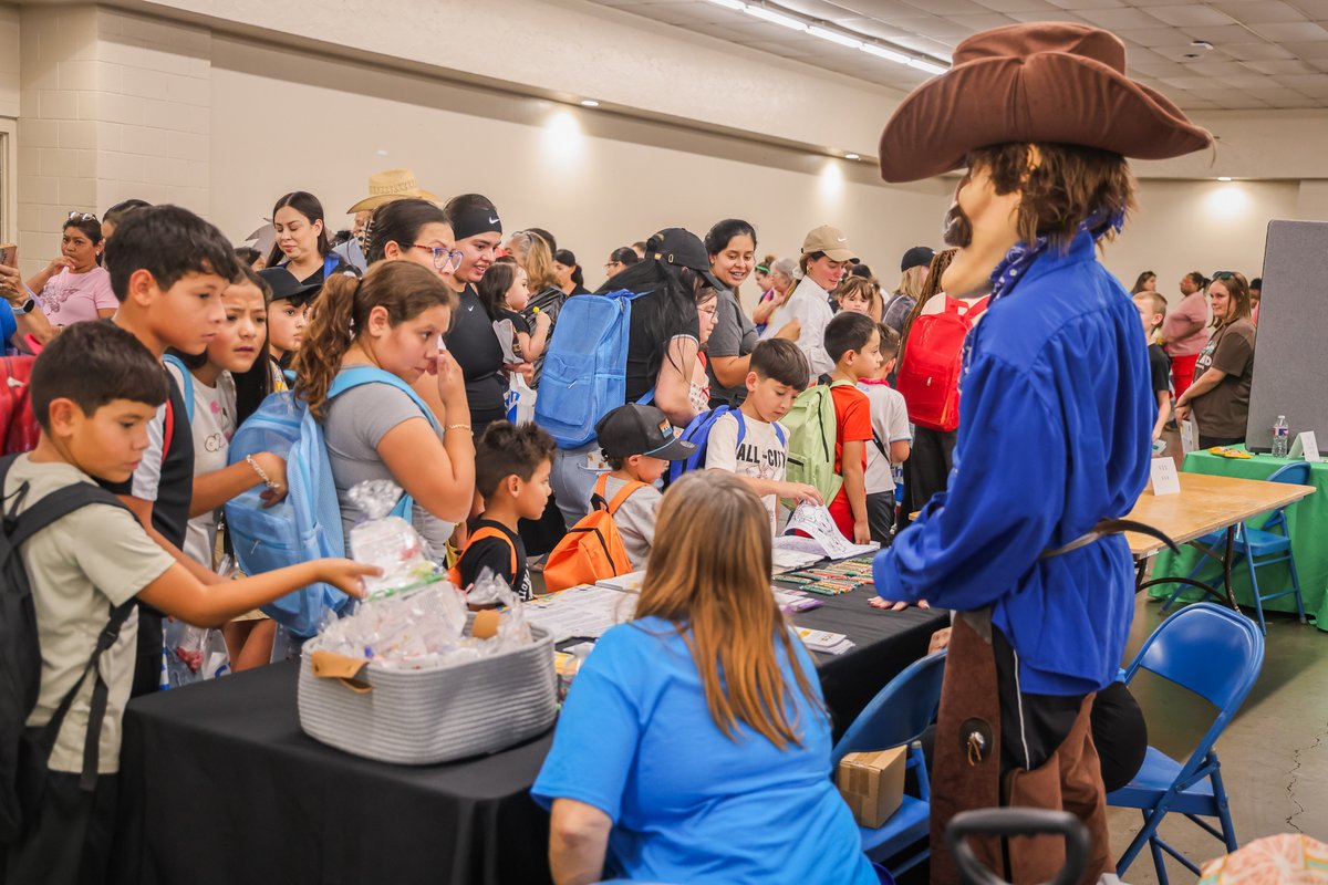 EctorCountyISD's tweet photo. Our annual Back to School Bash was an incredible success!
A huge thank you to all of our community partners, volunteers, vendors, and ECISD staff who helped make today's event possible. Your support helps our students and families start the school year strong.

Thank you to everyone who has stopped by. We hope you have an amazing school year! #ECISD #BackToSchool