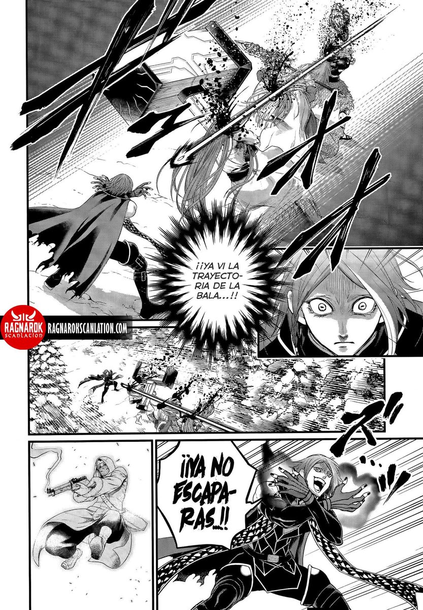 Jorge11004342's tweet photo. @ShinAlekaPL 2: Tio como puedes decir que lo de Loki fue predicción, cuando literalmente el tipo salta a la dirección de la bala, y cuando la bala esta por darle le da tiempo de tener un diálogo interno, hablar y invocar un escudo antes que la bala lo alcance. Eso no es predicción. https://t.co/QaIGP2fwfC