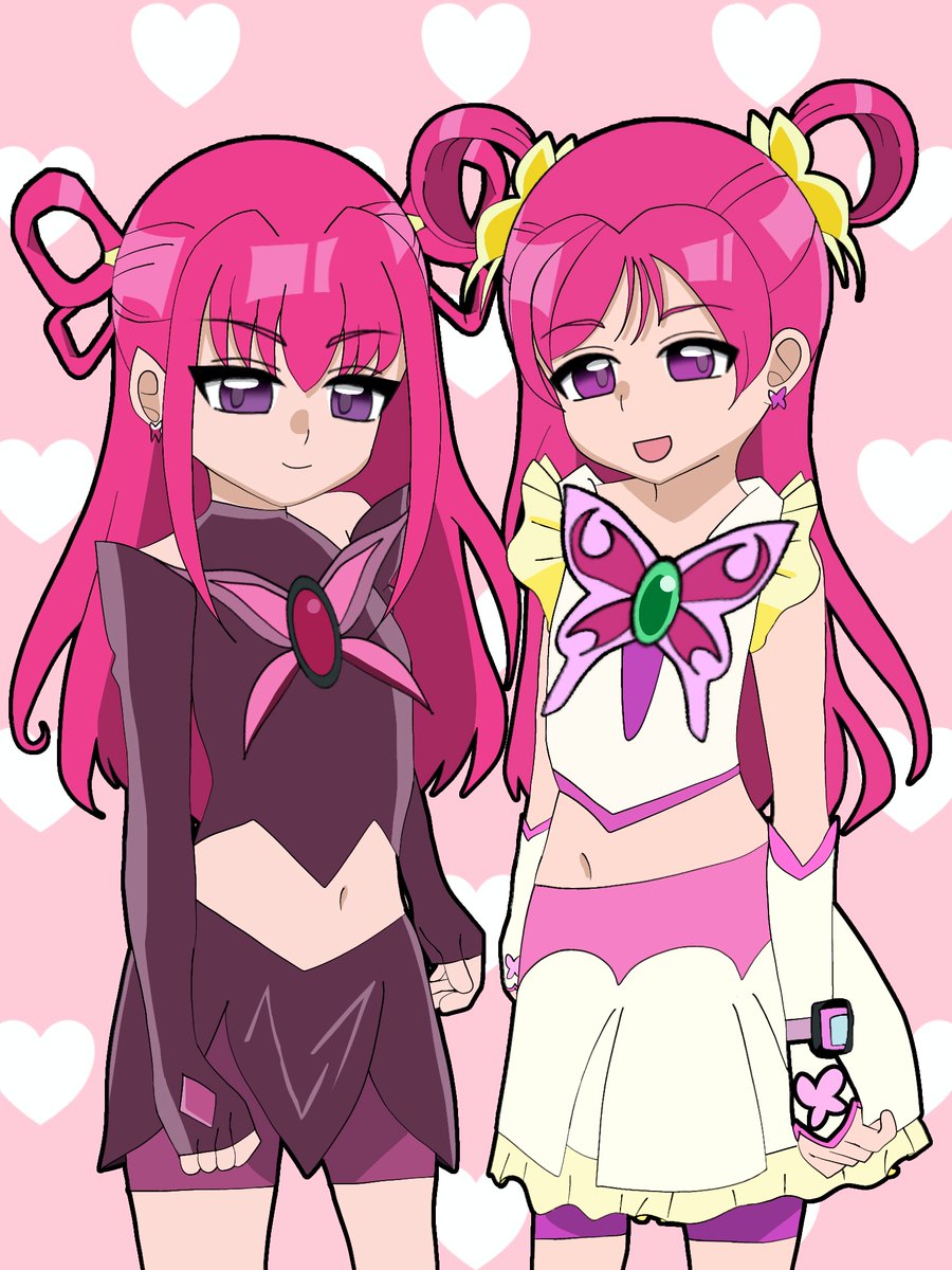 mrk_8080's tweet photo. 🖤🩷

#プリキュア https://t.co/CX6zxh2fj9