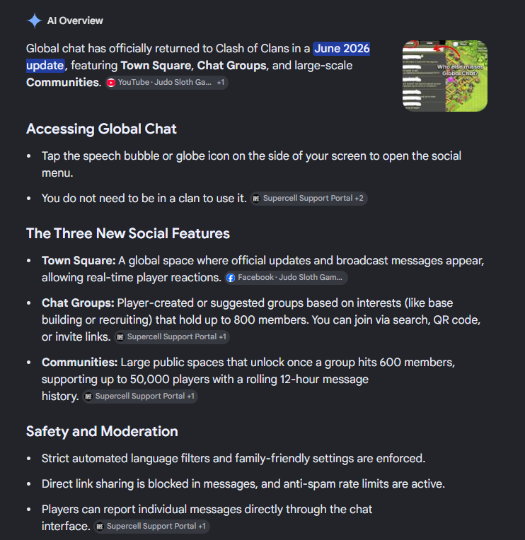 RBXDon's tweet photo. Y'all see the response to Clash of Clans adding global chat back? It was huge

I think a lot of us are hoping Roblox follows suit in improving its chat, communication is so important for gameplay... https://t.co/qEx3aliJ27