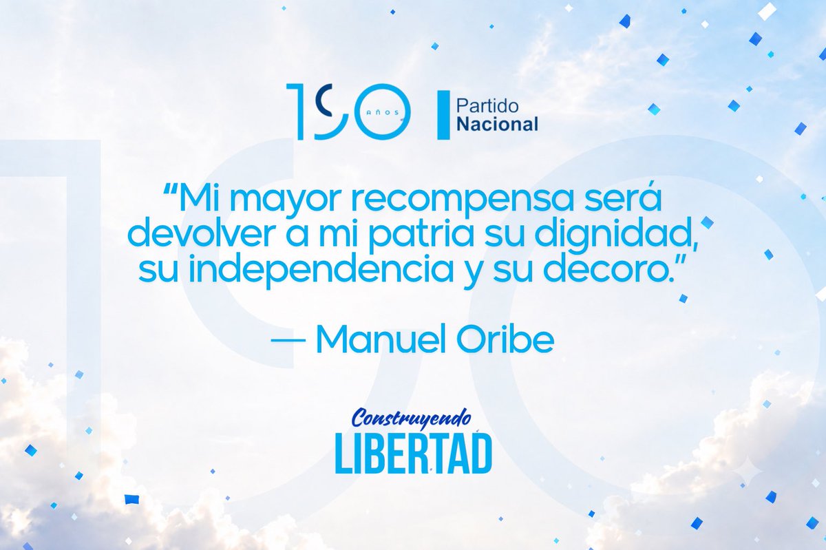 Partido Nacional tweet media