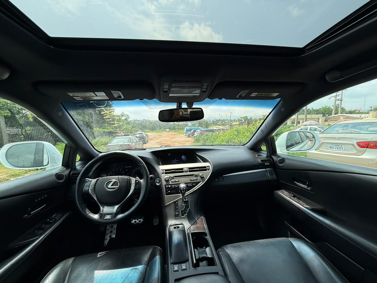 abdooljalalseze's tweet photo. EXTREMELY CLEAN 
FOREIGN USED 
LEXUS  RX350 FSPORT 2014 MODEL
FULL OPTION 
WITH ORIGINAL CUSTOMS DUTY 
AVAILABLE FOR INSPECTION 
CAR IS IN PRISTINE CONDITION 
PRICE: 28,500,000 ONLY
LOCATION: KADUNA 
NATIONWIDE DELIVERY 🇳🇬 https://t.co/NuIce4nda0