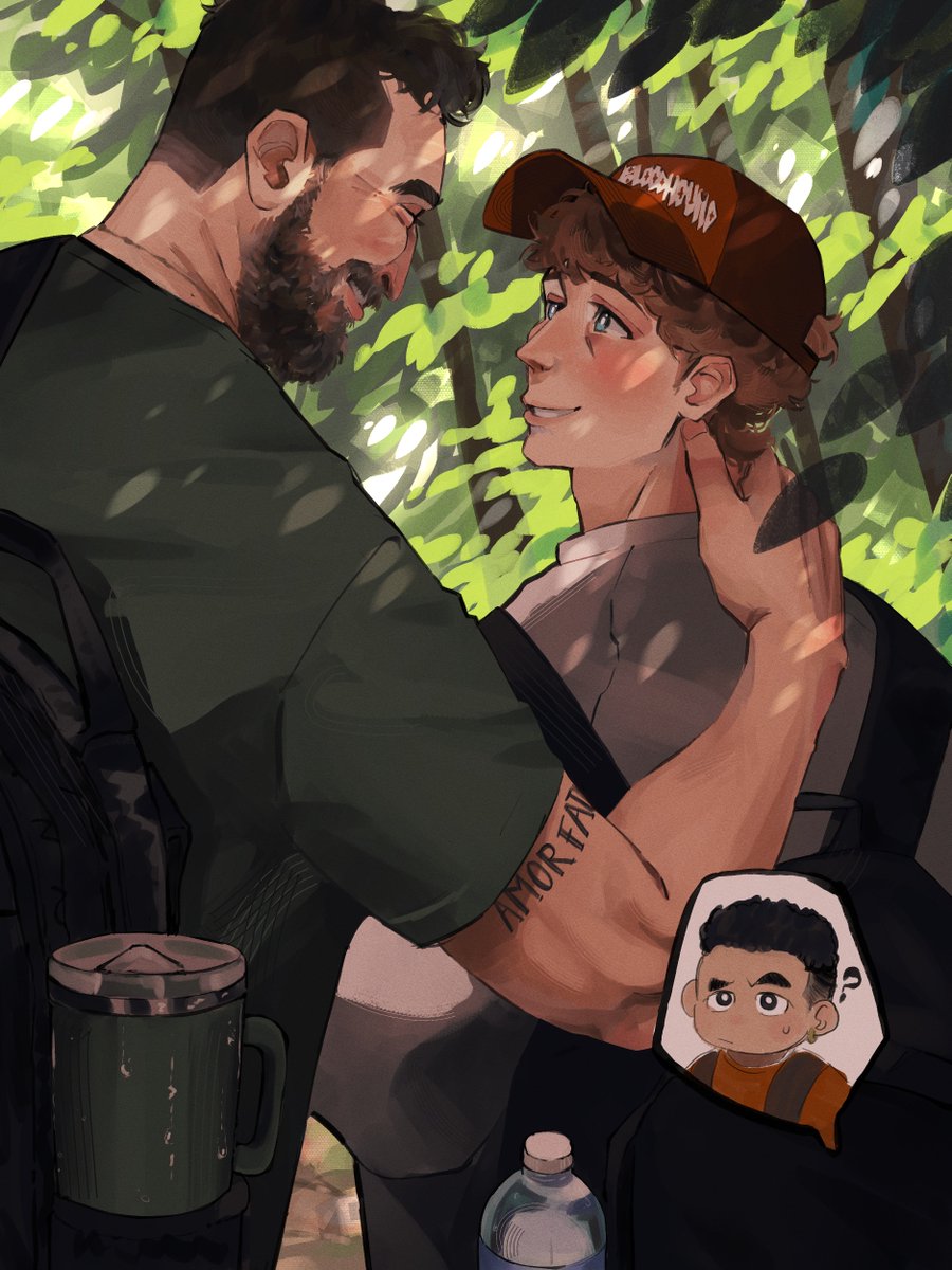 shroomeuphemism's tweet photo. Jake takes his sorta stepfather and his  “colleague” on a hike…
#hucklerobby https://t.co/Q4VVcuo4qw
