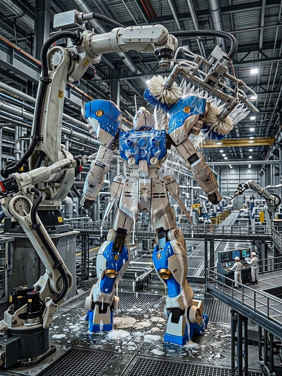 ruruka_ganpla's tweet photo. うちの工場で、MG GP04の下半身の建造が完了🔥一度洗浄作業を行い、風洞で、肩の小型バーニアの出力テストを実施✨

結果、小型バーニアだけでも機体が持ち上がりそうになる十分な推力を確認❗いい調子（≧∇≦）✨

次はバックパックの建造だ🤩頑張ります〜

#GP04
#プラモデルライフ
#ガンプラ https://t.co/2YrlFbe1dd
