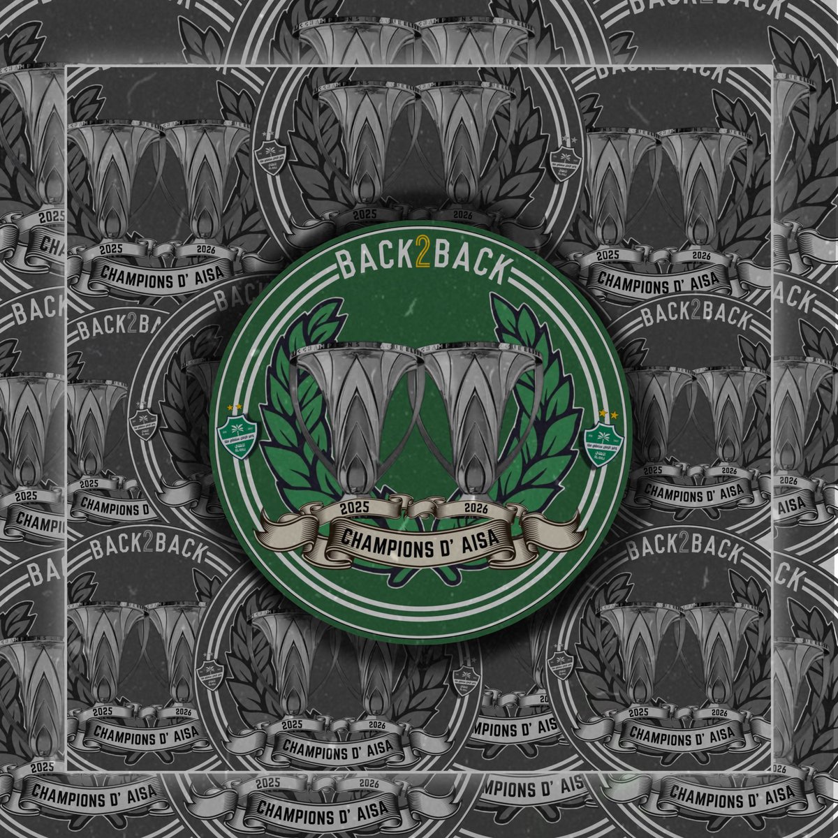 v88if's tweet photo. King of Asia Alahli Back 2 Back 💚⭐️⭐️.

#TTT #الاهلي #الملكي #BACK2BACK https://t.co/x3ftwd2EBg
