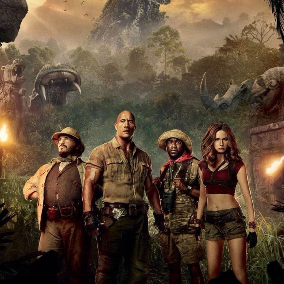 DiscussingFilm's tweet photo. First trailer for ‘JUMANJI: OPEN WORLD’ releases in 3 hours. https://t.co/cdvAO3K8Vs