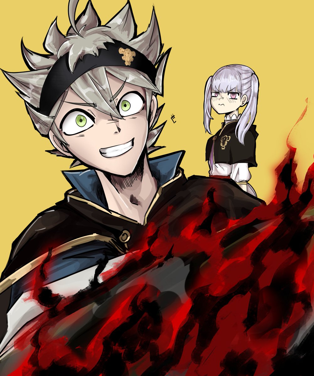 1chicho64's tweet photo. #Blackclover #astaxnoelle https://t.co/jVLoc5hFLm