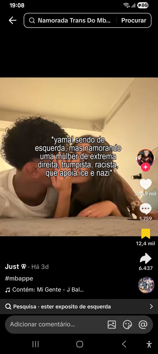 BatataLegallll's tweet photo. O pessoal do tik tok vivendo em um universo paralelo https://t.co/x4rmY4D8gV