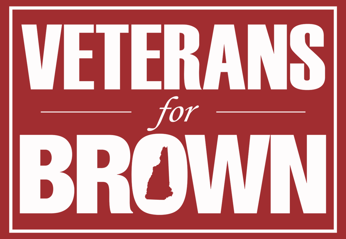 Nh4Trump603's tweet photo. VETERANS FOR @SenScottBrown!
#VeteransForBrown
๐บ๐ธ
#NHForAmericaFirst #NH4AF #NHMAGA #NHPolitics #Brown4Senate https://t.co/S8wvNIFp62