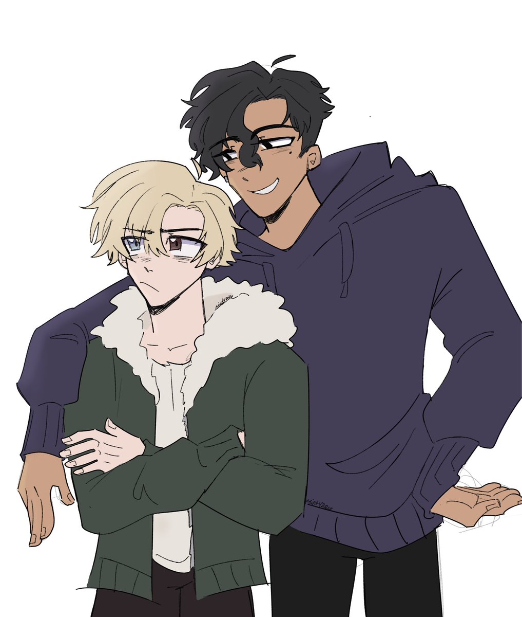MintyMei's tweet photo. Gin &amp; Jer #oc #art https://t.co/611nRhWrS0