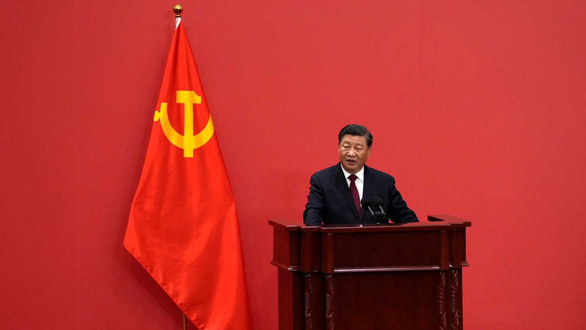 UlyanovRahim's tweet photo. 🚨THIS IS HUGE:

In a recent POWER MOVE, the Chinese Communist Party has announced the founding of the 5th INTERNATIONAL.

This political body will be in charge of such things as the maintenance of the port in Haifa to ensure the conquest of state power by the Israeli workers. https://t.co/yfsHm08lR9
