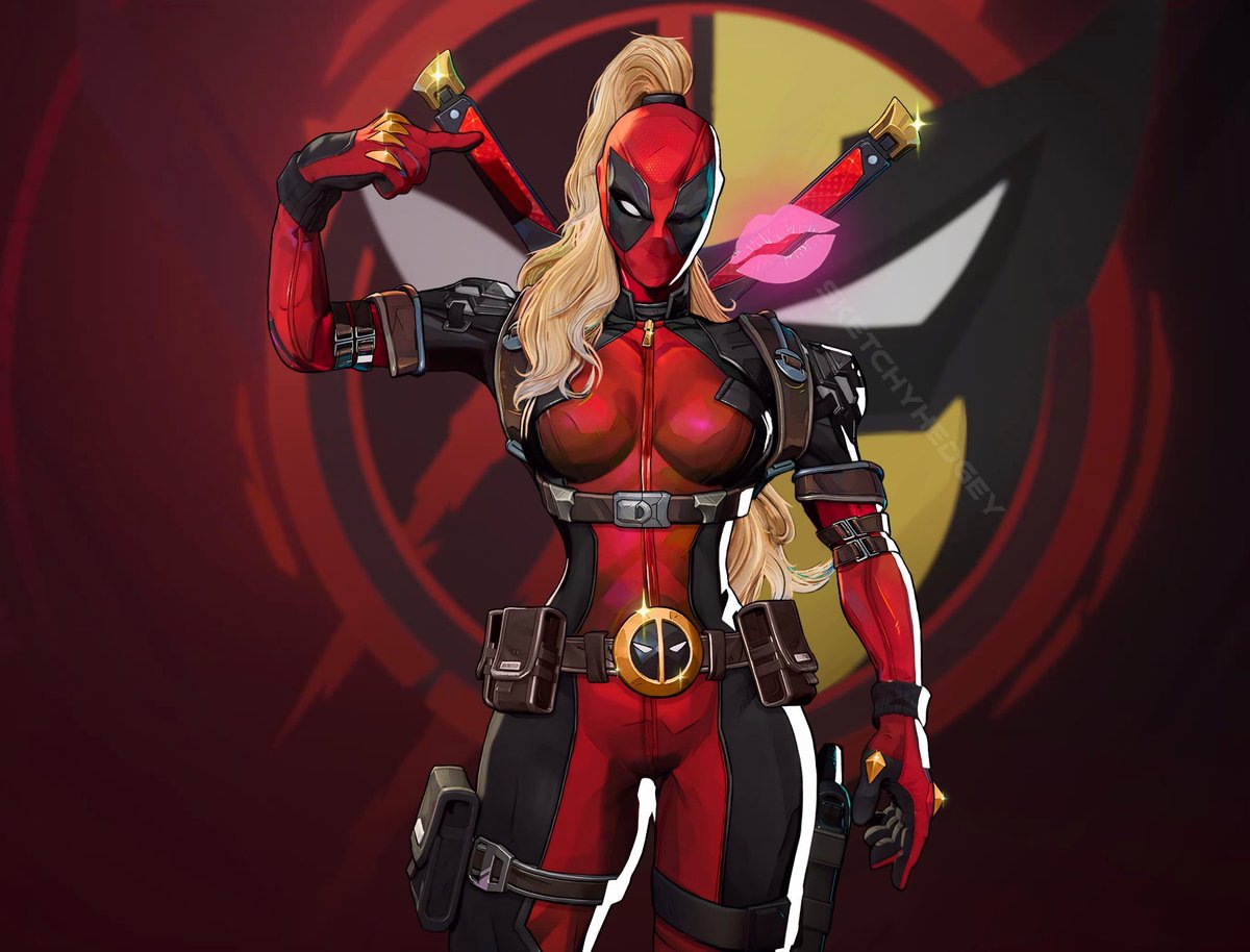 SexyValquiria95's tweet photo. Lady Deadpool is needed in Marvel Rivals❣️
A skin for Deadpool, following the same multiversal strategy seen with Loki's gender swap.😊💛❤️🖤
#MarvelRivals #LadyDeadpool https://t.co/H2Ds5BgHre