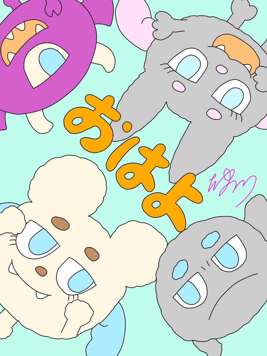 tamari_spoon's tweet photo. おはようございます┏○ﾍﾟｺｯ
今日も暑さ対策忘れずにしましょう
#絵本作家　#配信者　#イラスト
#絵描きさんと繋がりたい
#絵柄が好みって人にフォローされたい
#絵描きさんフォロバ100 #OC https://t.co/O2owvQQXfg