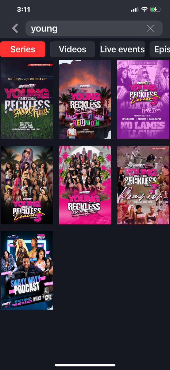 BaddiesReality's tweet photo. Why did #NowThatsTV delete south central baddies seasons 1-4 and Young &amp; Reckless seasons 1 &amp; 2?? 😳 https://t.co/KEOTlKXXBh