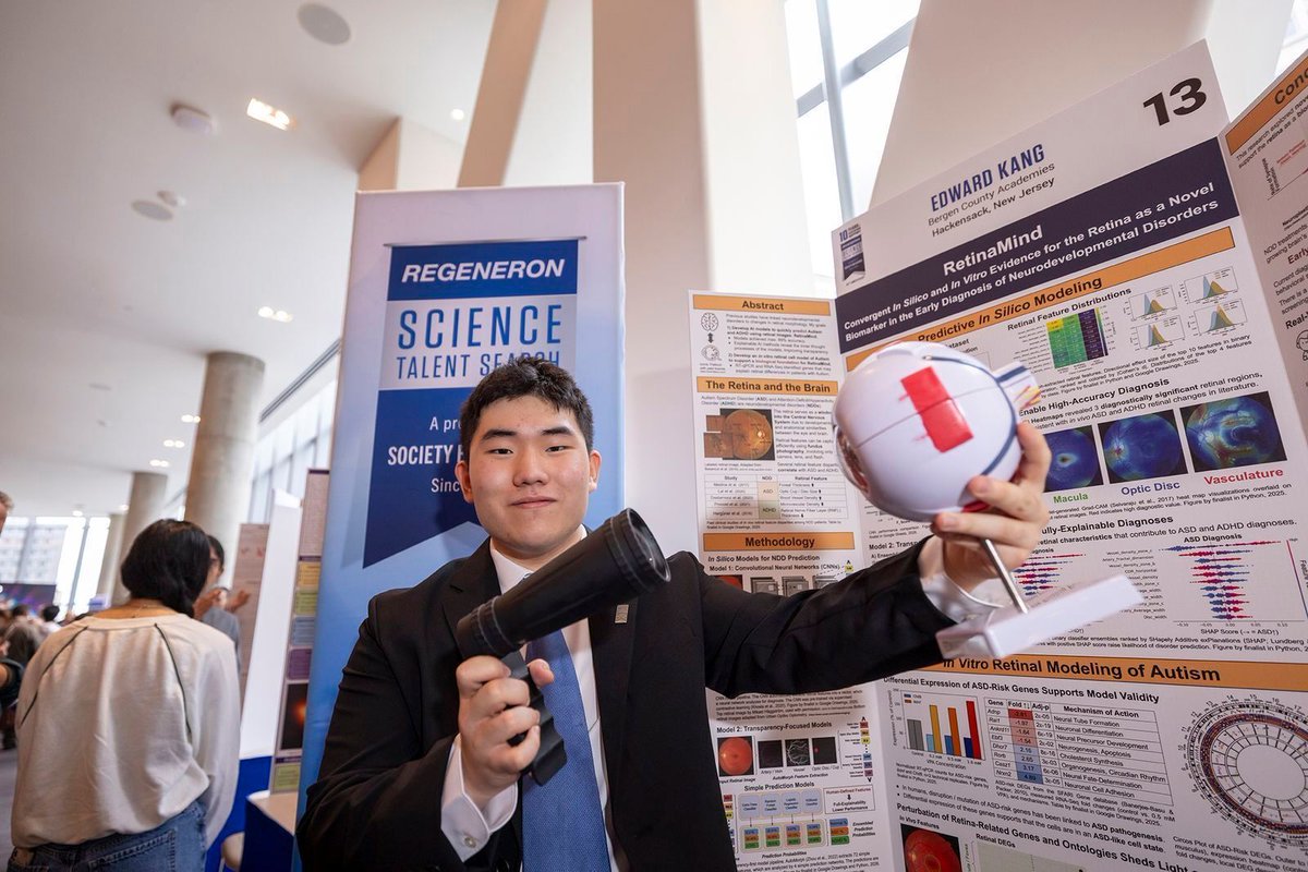 EdTech_Awards's tweet photo. This High Schooler Developed an A.I. Tool to Diagnose Autism and ADHD Using the Retina - Smithsonian Magazine

https://t.co/esbc5J7lem

#edtech #elearning #onlineeducation #remotelearning #lifelonglearning #digitaleducation https://t.co/y4ZZhkRpnY