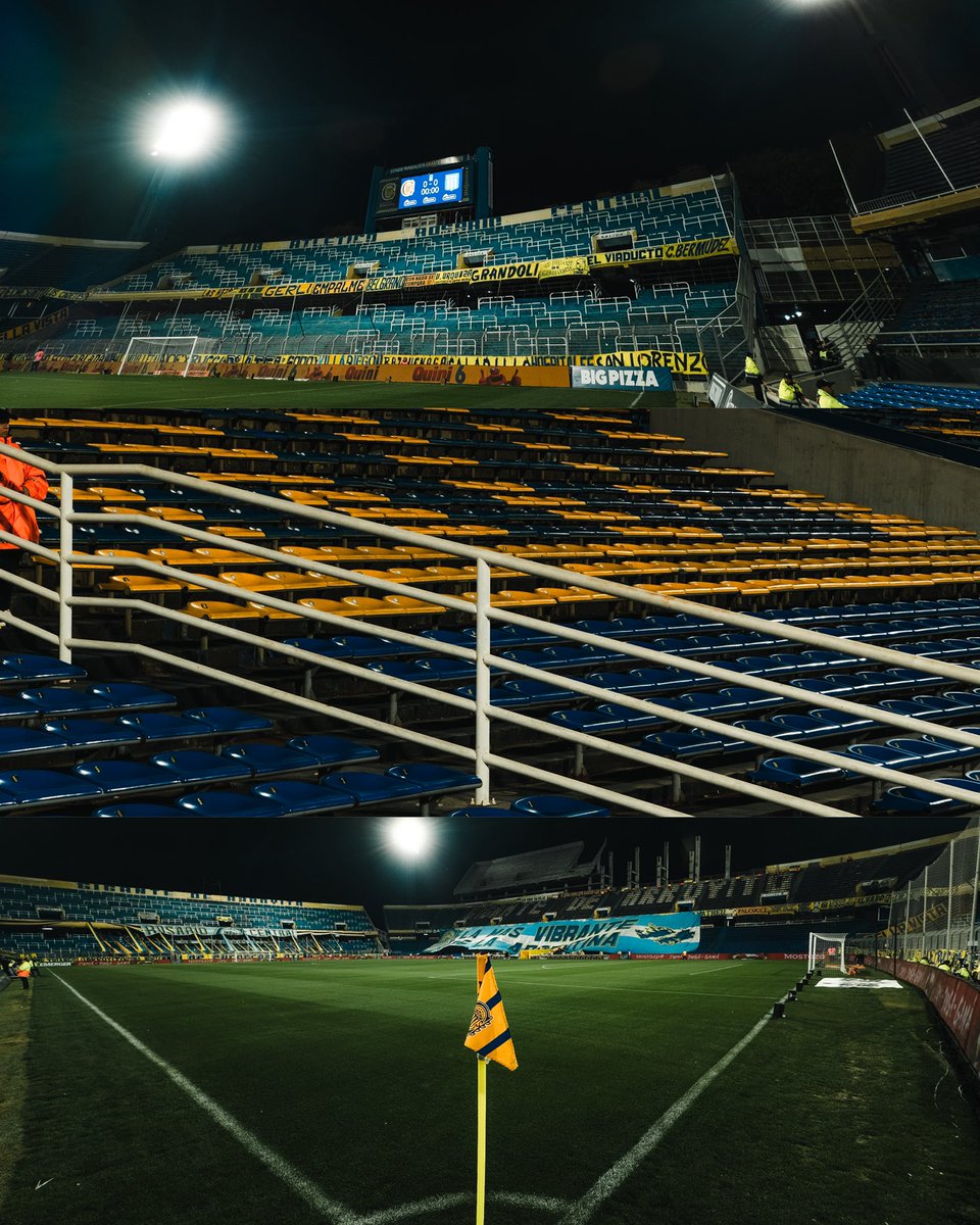 RosarioCentral's tweet photo. Esta noche nos reencontramos en el Gigante 😍💛💙 https://t.co/r8bHPFwHFX