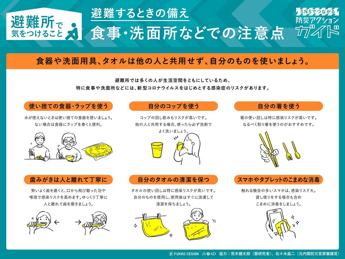 arakencloud's tweet photo. 避難所で気をつけることまとめです。
熊本地震被災地で避難所避難されている方はぜひご一読ください。 https://t.co/d6SdfKF25l
