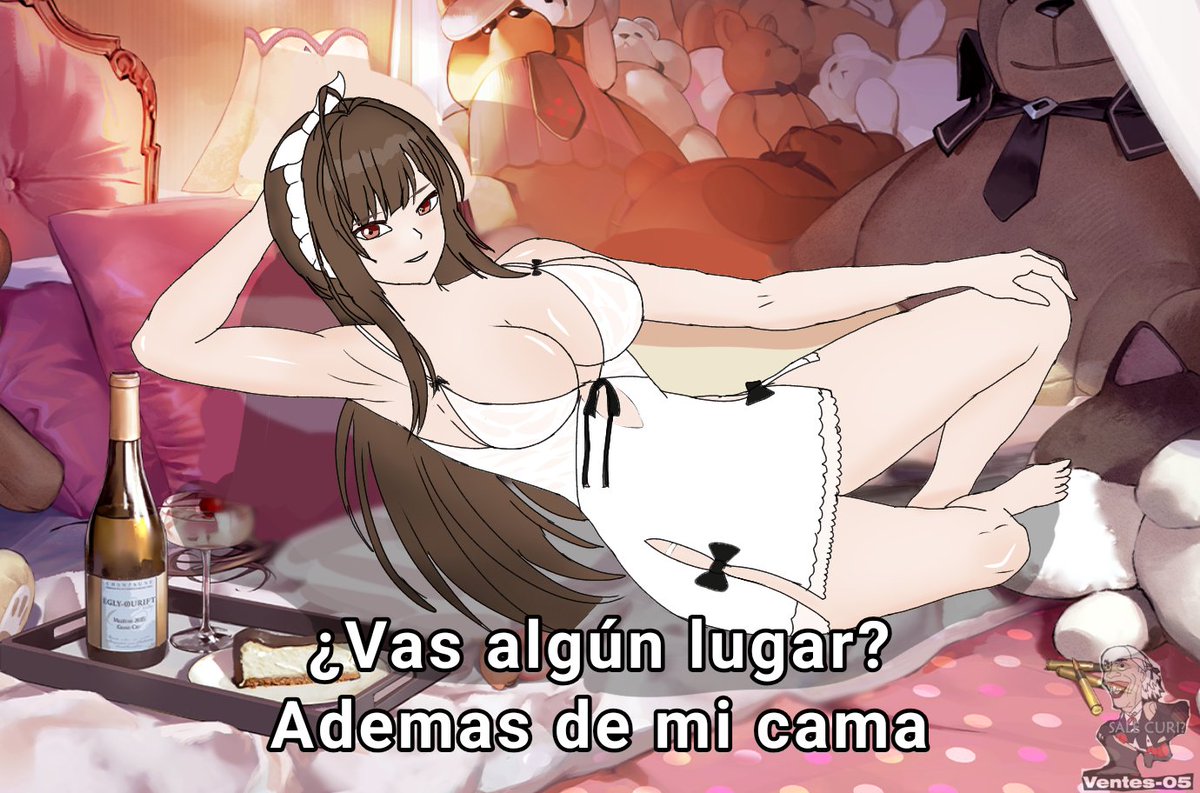 SrAnton52884522's tweet photo. Curi # 88
Loreley: Vas algun lugar?
Ademas de mi cama
#GirlsFrontline2exilium #GFL2Exilium https://t.co/19bi9Ou0E9