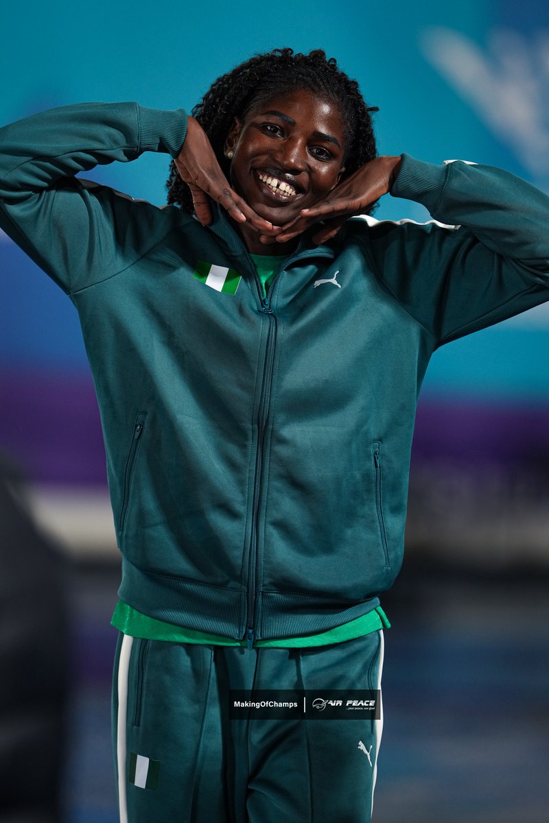 MakingOfChamps's tweet photo. Four years ago in Birmingham, Temitope Adeshina finished 10th overall in the women's High Jump. 

She returned to the Commonwealth Games in 2026 and is now a Bronze medallist. 

Adeshina has really been consistent, and thoroughly deserves this moment. https://t.co/K13KLFb8QV