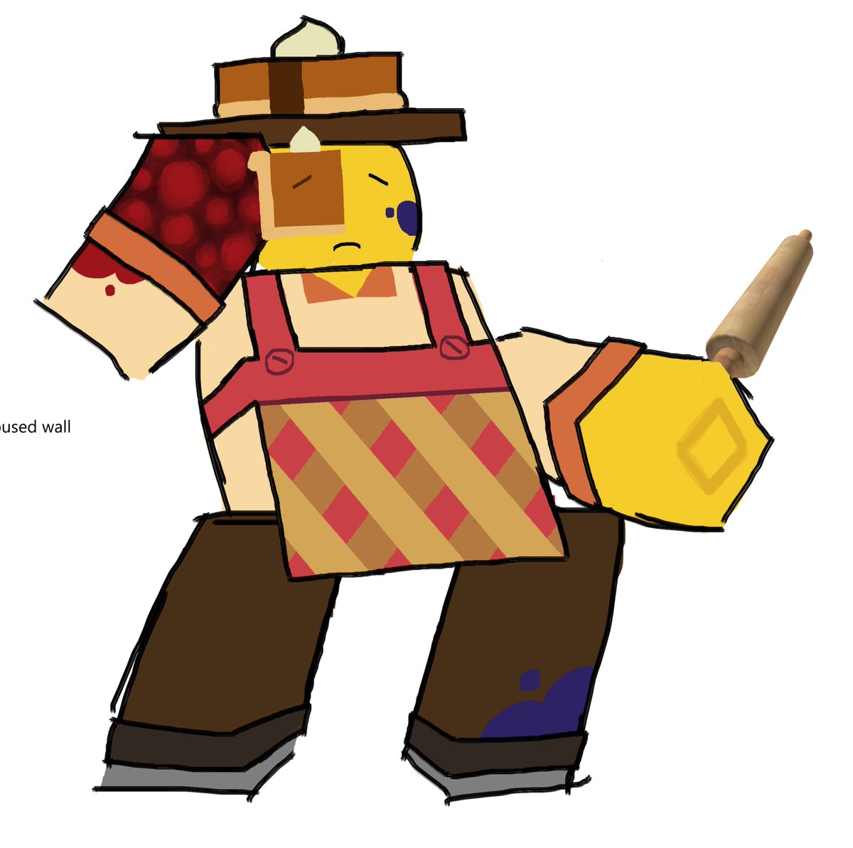 temazuwastaken's tweet photo. i gonna remake it later but for now have the new cakeful who is now pieful https://t.co/q1z67tfCpQ