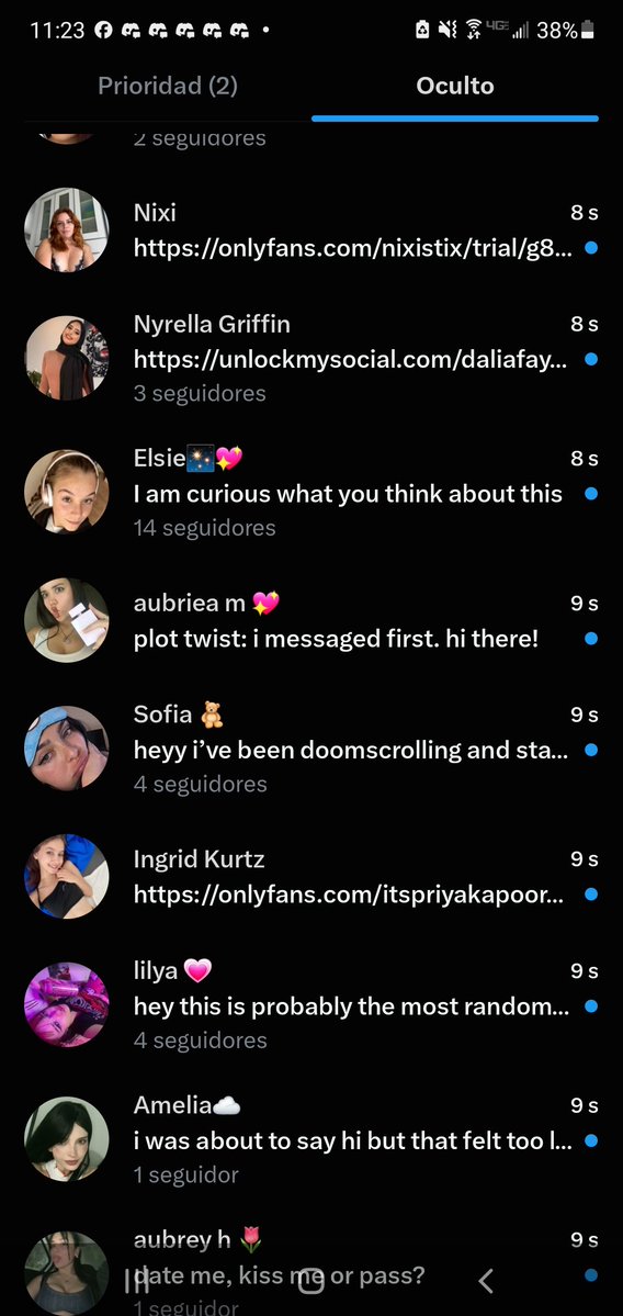 SaikaArs's tweet photo. Mucha gente xd luego me dice que ghosteo sus dms cuando me piden comisiones.

Pero no xddd es que se pierden entre la marea de bots promocionando only fans o bots promocionando cosas ia xdddddddddddd.

Es una mierda los dos en twitter. https://t.co/3jPBUTaRNW