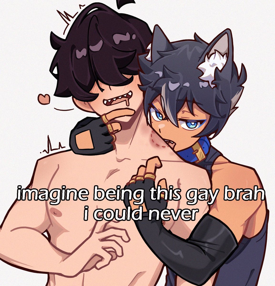 FoxzVtuber's tweet photo. Me anytime chat is being needy https://t.co/Uwj7Cc7SVI
