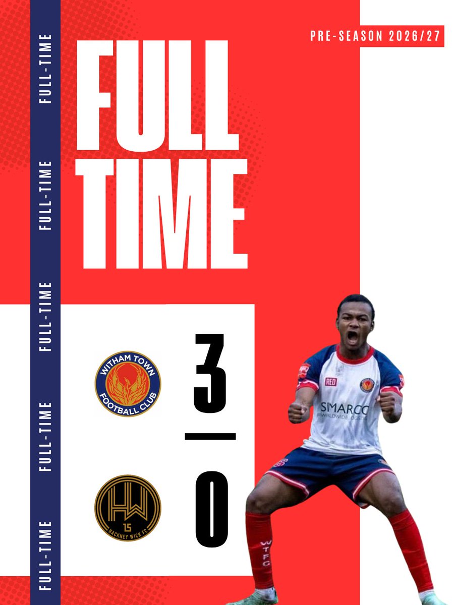 Withamtownfc's tweet photo. Full Time!
Good result, next up, Haringay Borough FC https://t.co/1R1519Hz2q