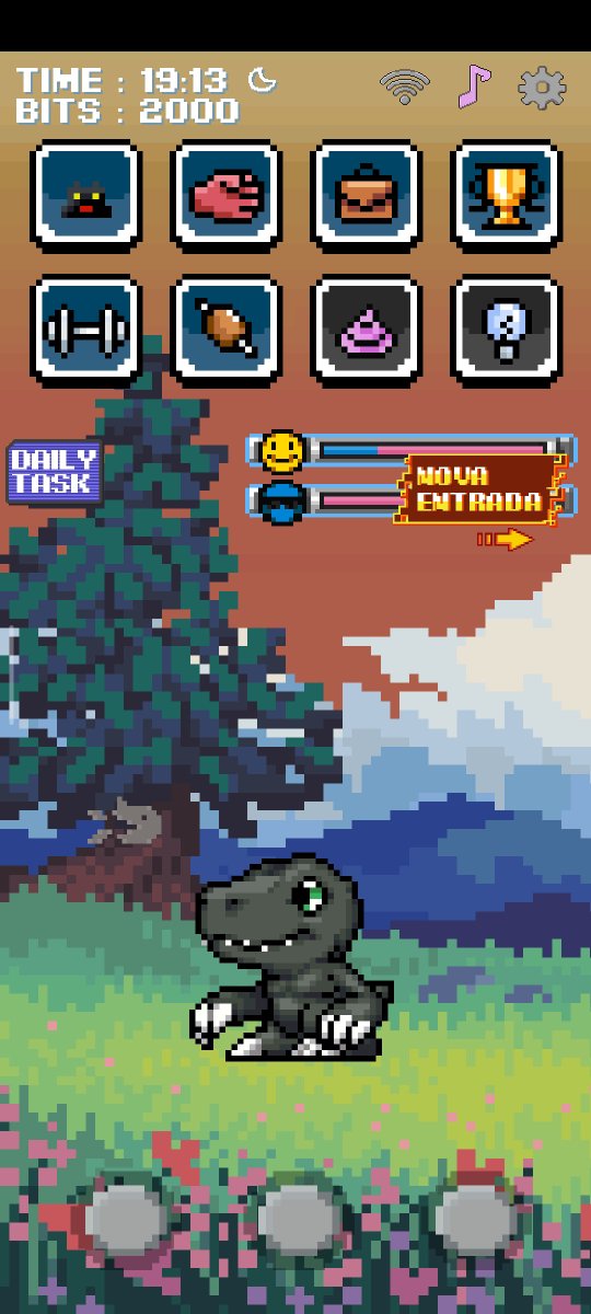 MatheusMagic3's tweet photo. Voltei a jogar o Digital Partner na versão mais atualizada dele e peguei meu Agumon Black

(Só ainda tô em dúvida de qual caminho eu tento pegar) https://t.co/p0q2eZIPcT