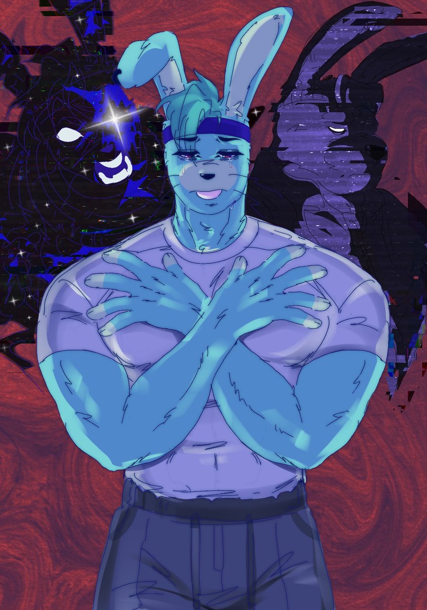 HimboinLimbo's tweet photo. Have this old out of context drawing I did of GB in my #spaceau 💕 I will not elaborate on it #fnafau #digitalart https://t.co/xul3Kq8Aoi