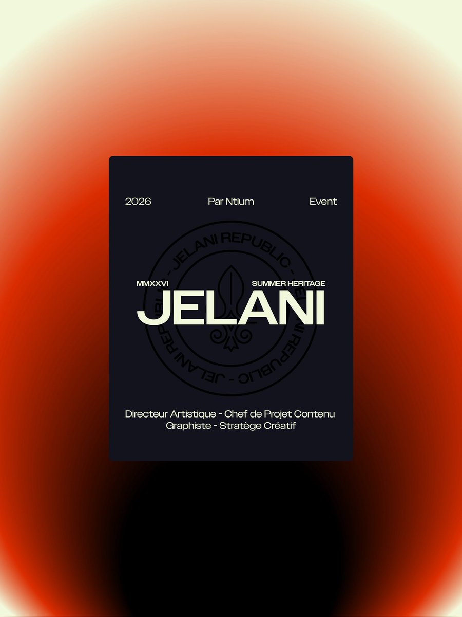 Ntiumist's tweet photo. My last project for Jelani 26 https://t.co/I4WFFrhx2E