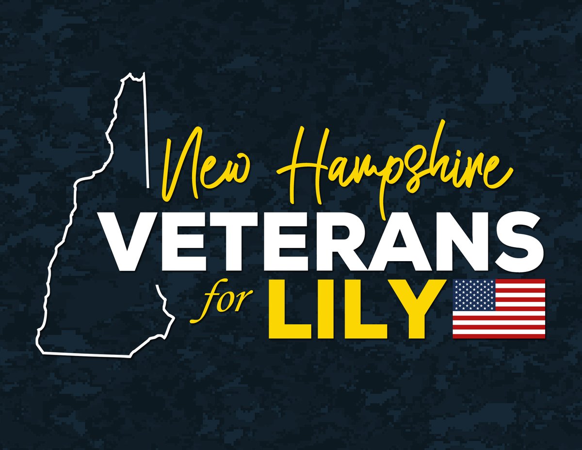 Nh4Trump603's tweet photo. NH VETERANS for @Lily4Liberty - BECAUSE LILY LOVES AMERICA ๐บ๐ธ
#NHForAmericaFirst #NH4AF #Lily4Liberty https://t.co/IE8hbTMbTo
