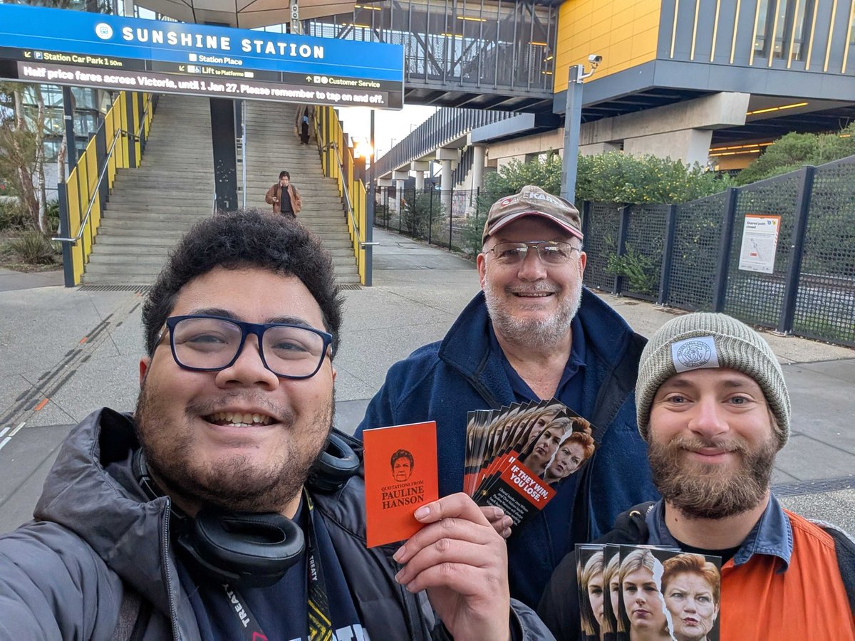 VicUnions's tweet photo. Like cane toads and Kyle Sandilands, One Nation should never be allowed to cross the Murray and establish a permanent presence in Victoria. #springst https://t.co/tdXEowcrPo