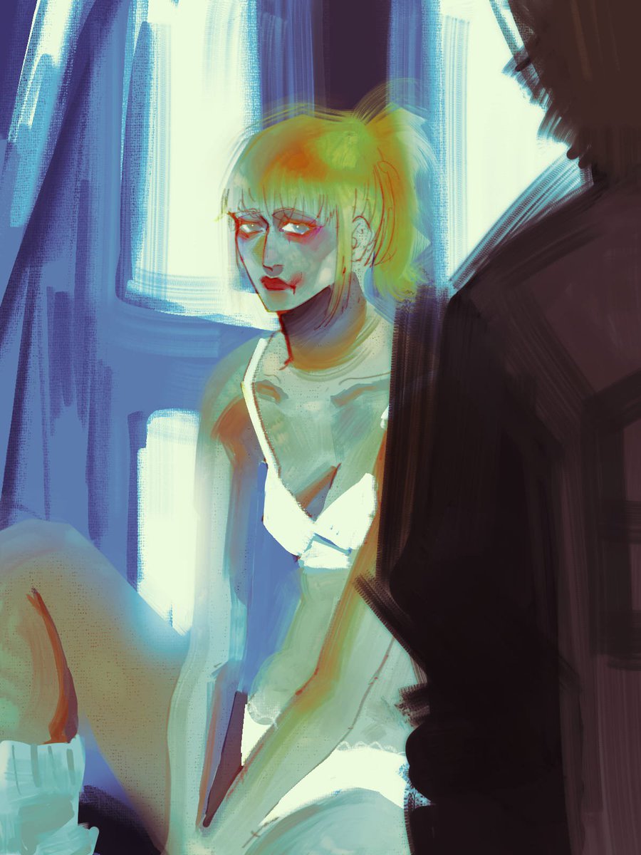 laxrie1's tweet photo. #hotlinemiami girlfriend fanart. again. like six times in a row https://t.co/ZtsH6C6TbO