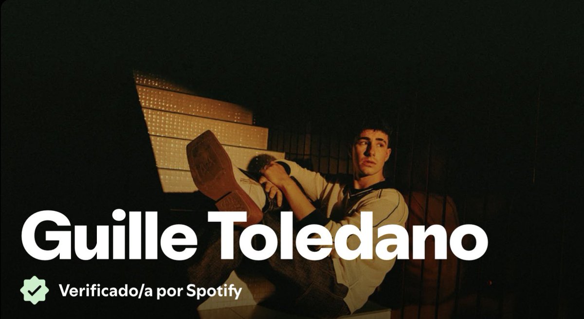 GuilleTDAILY's tweet photo. 📊 Datos Spotify 28/07 • Guille Toledano 

Seguidores: 20.496 (+30)
Oyentes mensuales: 268.208 (+3.691)

🎵 “Ven y báilame” 474.437 (+17.039) streams
https://t.co/pYH6GzdIz2 https://t.co/j57N50NIIH