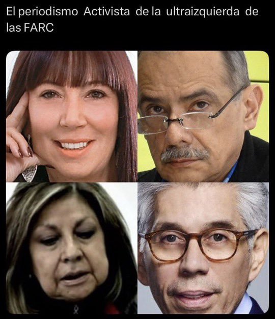 LuisMaraiano's tweet photo. ¿Saben porque?@MJDuzan, @HELIODOPTERO, @CeciliaOrozcoT, y perafancito @DCoronell, están callados, con los escandalosos de Angie y la Guerrero, porque son periodistas al servicio de la delincuencia y el que pagué más, son más torcidos que la subida de la vía la línea. https://t.co/2TeKBF6POP