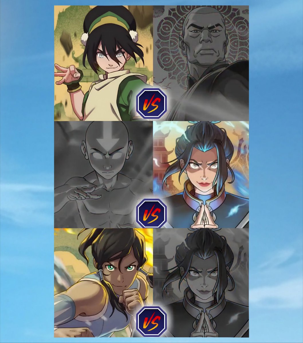 CartoonsOTMoon's tweet photo. El creador de AVATAR, Michael DiMartino, eligió a Korra como el personaje más poderoso en un versus:

• Katara vs Toph: Toph 
• Toph vs Zaheer: Toph 
• Toph vs Azula: Azula 
• Aang estado Avatar vs Azula: Azula 
• Korra vs Azula: Korra🏆 https://t.co/iLigtMQjPp