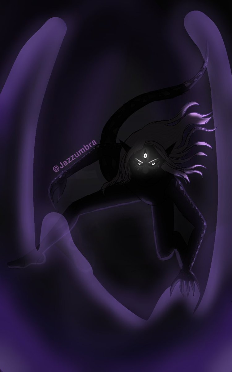 JazzUmbra's tweet photo. Drown in Darkness 😈

[#umbrasoulbound #oc #originalcharacterart #art #artmoots ] https://t.co/qymGmUtHBy