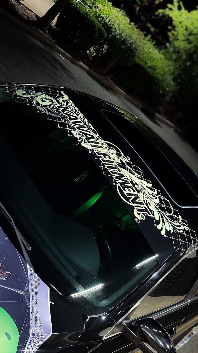 Koschimoto1's tweet photo. Konbakuwa :D
@niminightmare , gaming idol tapir, I kept my promise 🥹 

I’ll write more below so please read in the comments :) 
Character Art: @ardenlolo 
Itasha Design: @DiviD_jp 
Crew: @KAWAII_FITMENT 
#nimagery #niminightmare #itasha #divid  #kawaiifitment https://t.co/r1yyb0tSoK