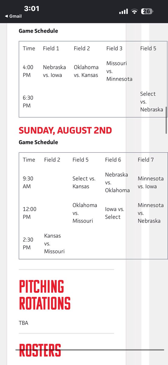 Joshuag29_'s tweet photo. I’m excited to share I will be competing at the Super Senior Games. On August 1-2 hosted by PBR.
The schedule is down below also with my summer highlights.

Representing Kansas https://t.co/UVw6miTk9R