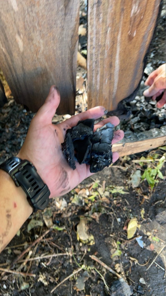 CDMorales417's tweet photo. Just got home to my backyard neighbor telling me my fence caught fire from the sun 
Absolutely bonkers https://t.co/4F1dBaMFGn
