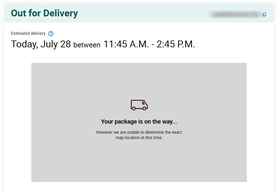 Tomasthanes's tweet photo. @UPS I thought only @Amazon Prime showed you where your package was on a real time map... Of course, Amazon Prime actually shows you a map and my package is over half an hour late...
#AmazonPrime #RealTimeMap #Delivery https://t.co/B0poL5UVXB