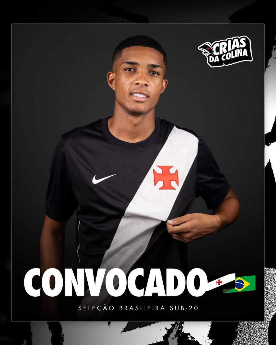 vascobase's tweet photo. 🇧🇷💢 Meu Cria é Seleção!

O zagueiro Bruno André foi convocado para defender a Seleção Brasileira Sub-20 em amistosos internacionais contra a Bolívia, que acontecerão entre os dias 9 e 12 de agosto, na Granja Comary. 👏

#CriasDaColina 
#VascoDaGama https://t.co/xmitixVYO6