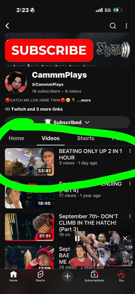 OhhYeaCam's tweet photo. NEW LETS PLAY VID OUT🤩BEATING ONLY UP 2 IN 1 HOUR ⏰ CAN WE GET THIS MF TO 20 LIKES IM TRYNA FIND SOMEONE IRL TO PLAY CHAINED TOGETHER WITH CLICKK

https://t.co/AOhG8jEAGj https://t.co/6CNUuWrxI1