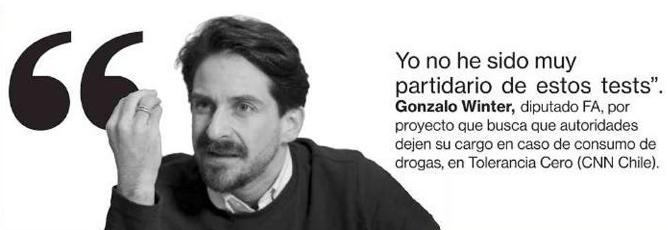 DRESTRUM__Pl's tweet photo. 🔴 CONFIRMADO: Gonzalo Winter se opone al test de drogas en el congreso. 

¿Por qué será? 😶‍🌫️ https://t.co/sBnjCjprML