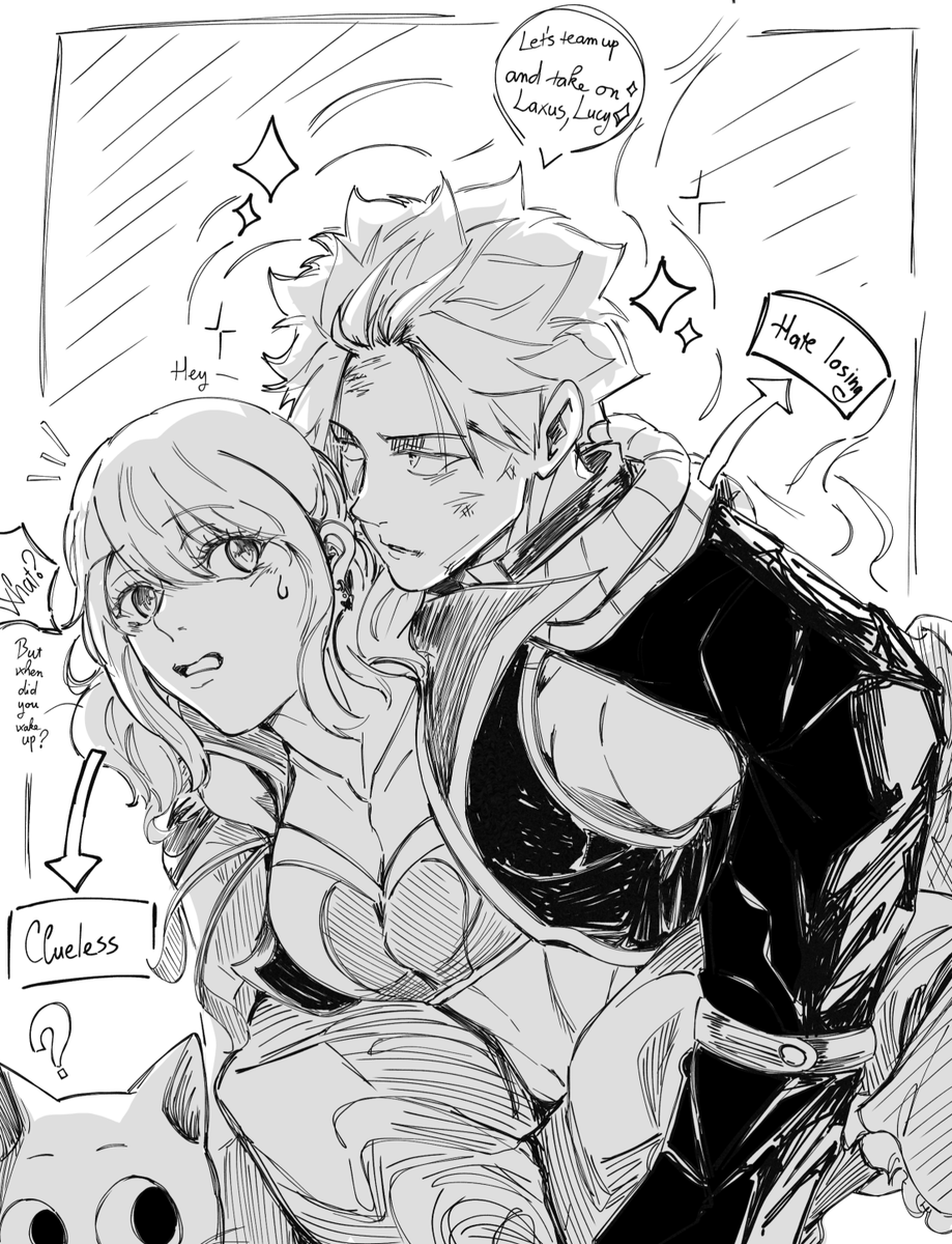 Reo_reon_reo's tweet photo. Do you really have to beat Laxus...? https://t.co/0QUYlWkHoD