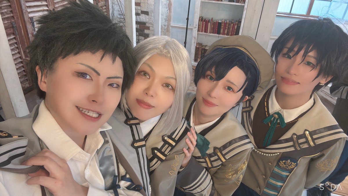 saiku_cos's tweet photo. #0726真夏のギムナジウム

冬組6人中4人が6年生なので、集まった写真
冬組も可愛いわ！！
早く誉も実装しないかな〜✨✨ https://t.co/CNi4PCdSK7