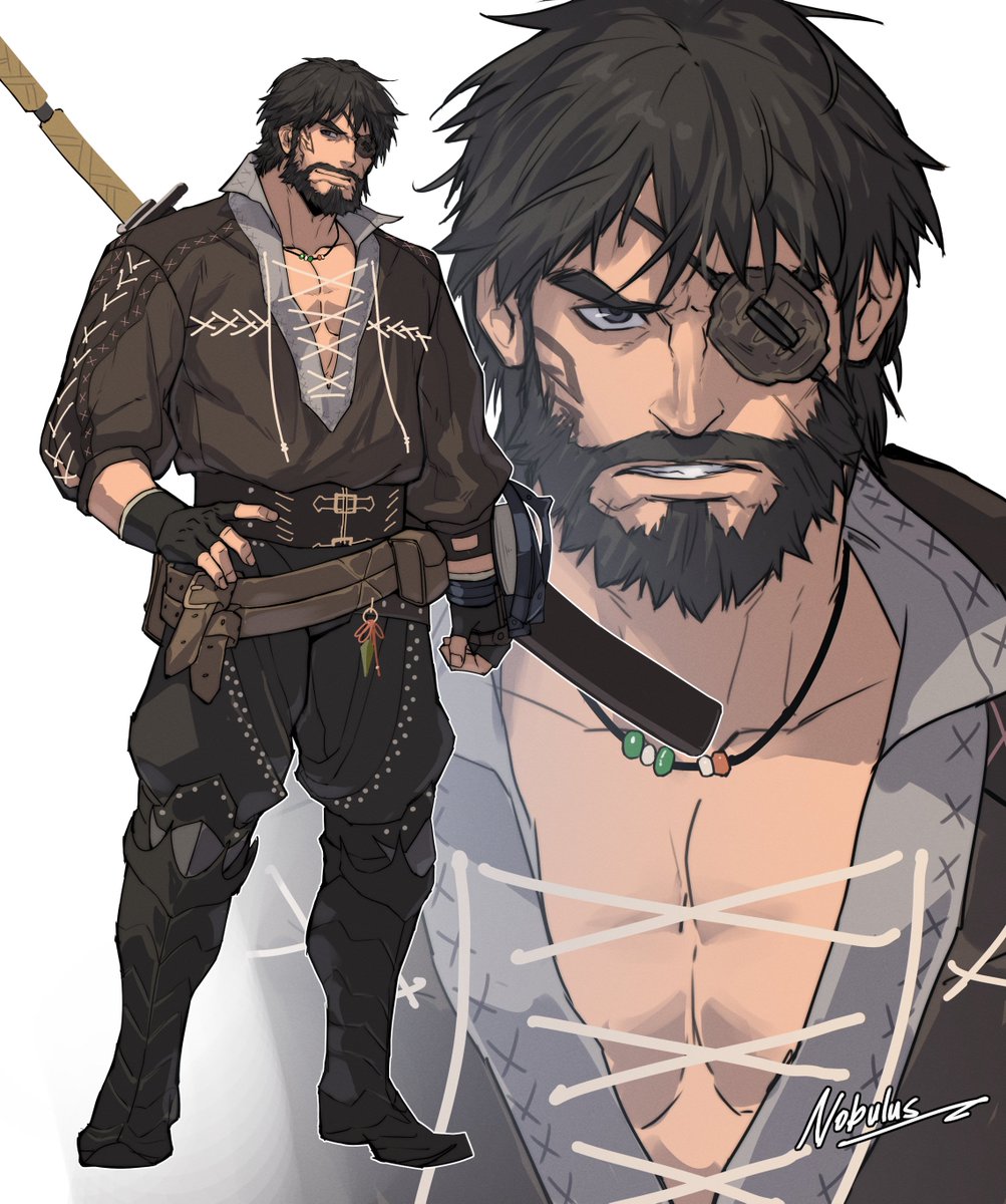 Nobulusm's tweet photo. Latest design for my MH Wilds hunter. https://t.co/czfuAEJ9VN