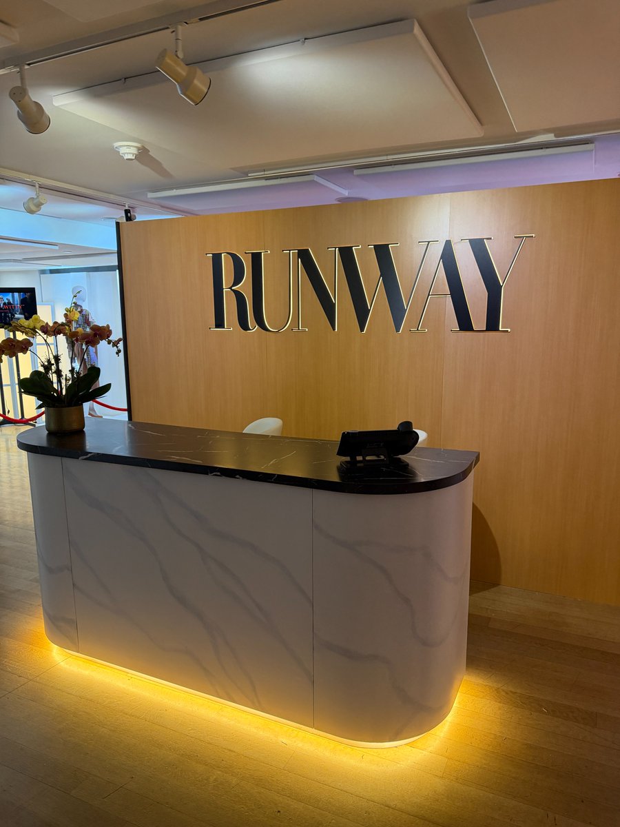 laughingplace's tweet photo. A #DevilWearsPrada2 pop-up has arrived at the Museum of Arts and Design in New York. Guests can step into Runway and even take a photo inside of Miranda's office. https://t.co/7Pbfn3HLY0