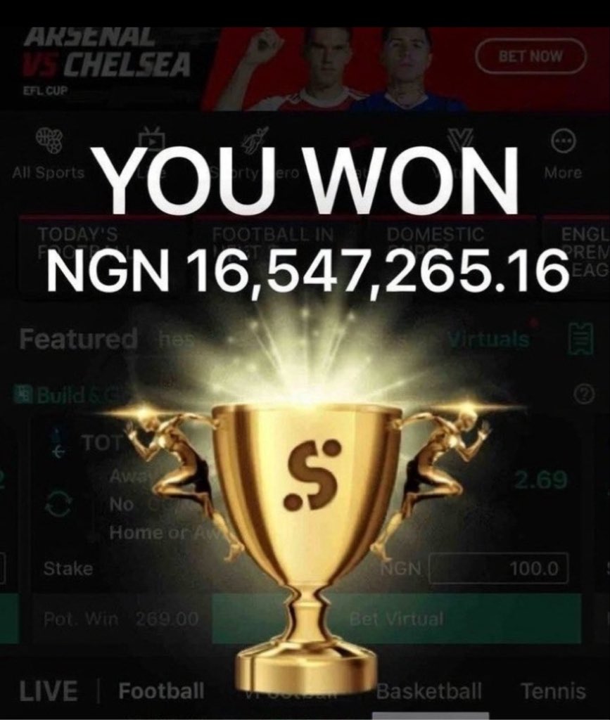 BOSSTIPZ22's tweet photo. 16.5M✅💥💯
Thanks E-football 
Drop aza if  N20K is not too small
Crediting from first 199 likes and retweet https://t.co/1PekVvYUhi